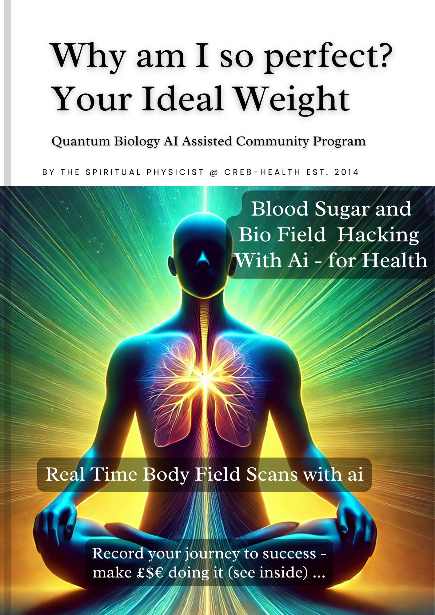 Weightlessness - Quantum Interactive Ebook by The Spiritual Physicist @ cre8-health