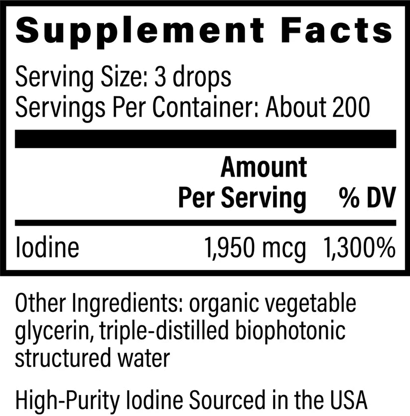 Detoxidine - Earths Better Iodine Supplement